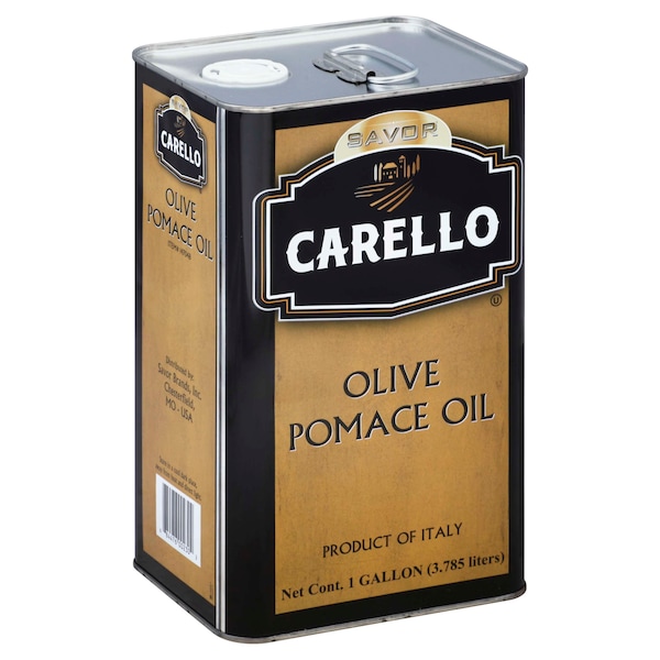 Savor Imports-Carello Olive Oil Pomace Tin 1 gal. Tin, PK6 30005 - main
